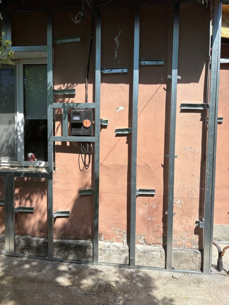 Каркас для сайдинга 2
